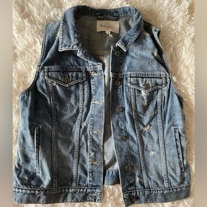 Vince Camuto Denim Jean Vest